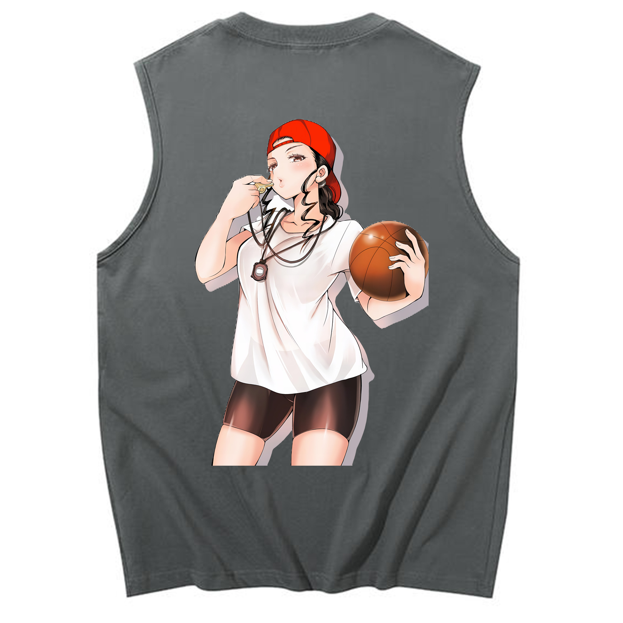 （画像用） SLAM DUNK／スラムダンク コットン100％タンクトップ（背面プリント）
